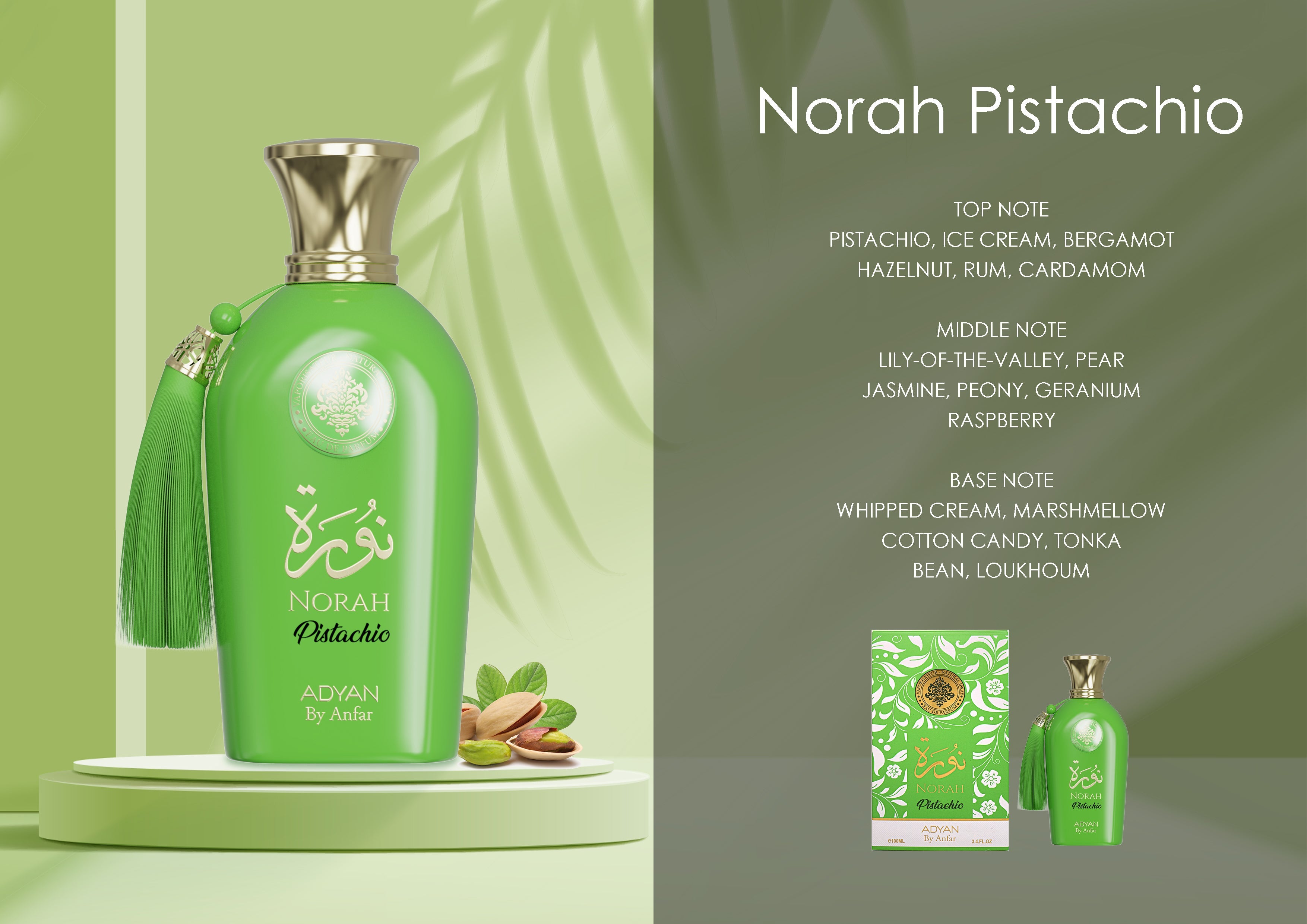 Norah Pistachio By Adyan