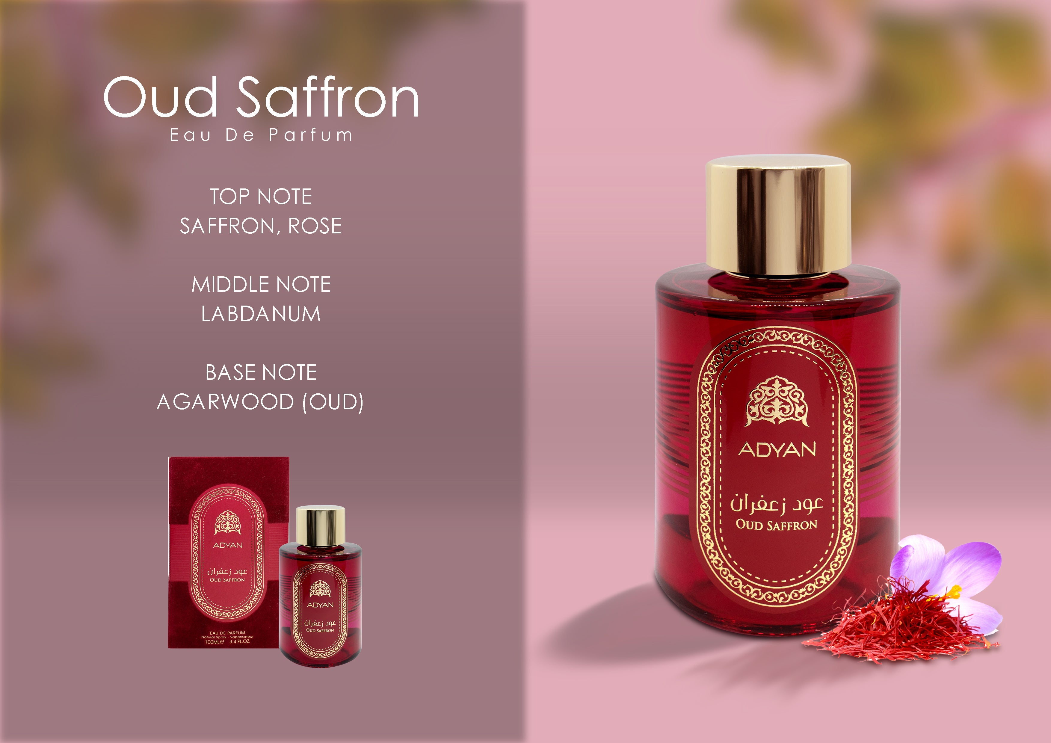 Oud Saffron By Adyan