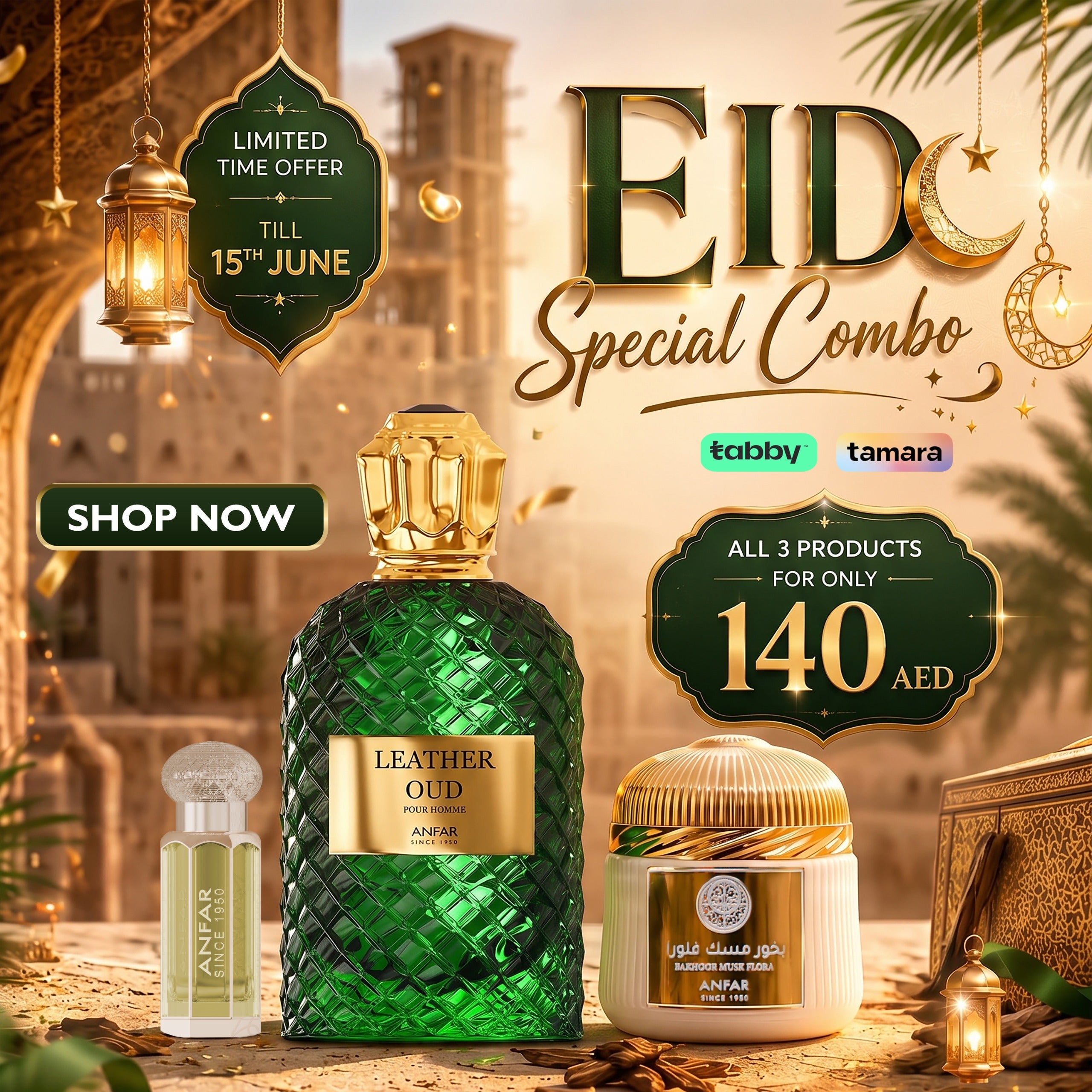 Eid Al Adha Special Combo (perfume+bakhoor+attar)